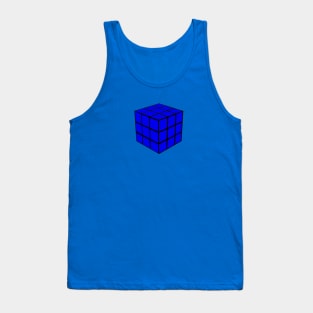 Blue Cube Tank Top